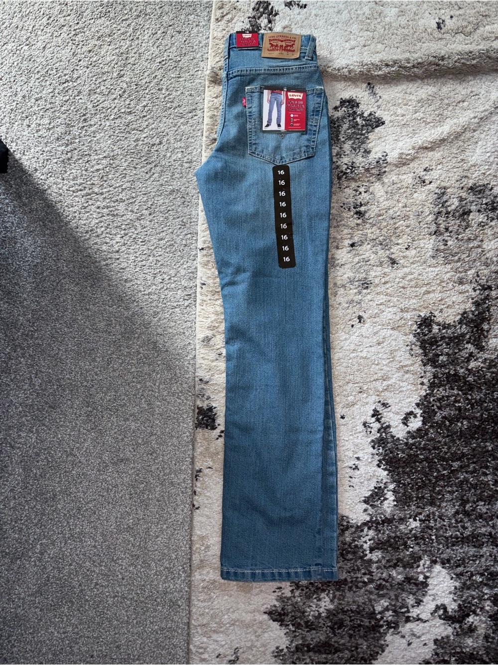 Levi's Men's Light Blue Bootcut Jeans